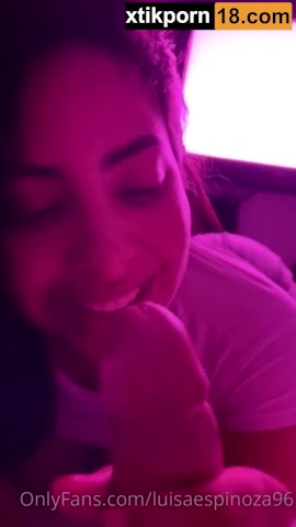 Luisa Espinosa she is very good at sucking