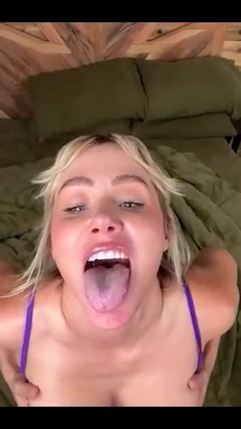 Sara Underwood Cumshot in mouth Onlyfans