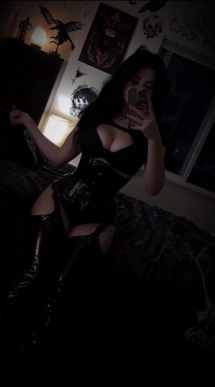Gothgirlnatalie aka Natalie Vox HOT Video Nude Sexy Trending Onlyfans